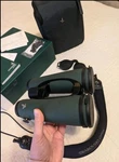 Swarovski Optik El 12X50 Binoculars 50MM Hunting Green Wide Strap. Fixed Price $2250.00.