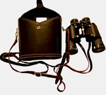 Amc Model 601 7X35 Binoculars Fully Coated Optics Japan Leather Case Strap Vtg. Fixed Price $39.99.