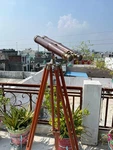 Antique Style Brass Binocular With Wooden Tripod Maritime Home Decor. Fixed Price $242.10.