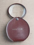 Vintage Bausch And Lomb Folding Pocket Magnifier Leather Case. Fixed Price $25.00.