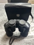 Vintage Sears 10X50 Binoculars Model 2529 Coated Optics W/ Case. Fixed Price $44.99.