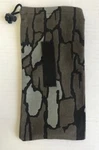 Hunting Pouch Bag - Treebark Camo Soft Handmade Cord Drawstring Belt Loop. Fixed Price $5.50.