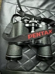 Vintage Pentax Binoculars 10-50 Field 5.5 Degrees Model 614 Made Japan. Fixed Price $50.00.