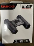 Tasco Binoculars 8X21 New Sealed. Fixed Price $18.00.