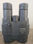 Canon 15X45 Image Stabilizer Binoculars Internal Lens Needs Cleaned Hunting Gear. Fixed Price $200.00.