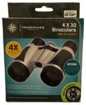 Tradewinds 4X30 Binoculars - Uv Coated Optic 30MM Lens W/ Compass. Fixed Price $18.95.