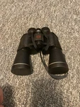 Simmons Model 1107 10X50 Wa Red Line Binoculars W/ Case. Fixed Price $9.60.