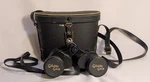 Vintage Golden Gate Binoculars With Leather Case 7X35 719963 525' 1000 Yards. Fixed Price $28.00.