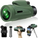 12X50 Hd Monocular Telescope With Quick Smartphone Holder,day & Low Night Vision. Fixed Price $19.99.