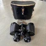 Vintage Optex Coated Optic Binoculars 7 35 Field 525 Ft Carrying Case Wide. Fixed Price $15.00.