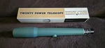 Vintage Bausch & Lomb 20X Twenty Power Telescope Cat 61-41-12. Fixed Price $34.99.