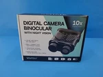 Vivitar Digital Camera Binocular 10X Zoom With Night Vision VIVCVIR12-BLK. Fixed Price $34.98.