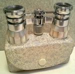 Vintage Selsi 2.5X Mother Of Pearl Opera Glasses Cloth Case Japan. Fixed Price $29.99.