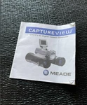 Manual Only Meade Captureview CV-5 8 X 42 Digital Camera Binocular Instructions. Fixed Price $8.00.