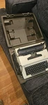 Jcpenny Full Power Cartridge Electric Typewriter With Hard Case Usa Made Works!. Fixed Price $70.00.