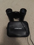 Simmons Model 1156 Compact Binoculars 8X21 Scl With Original Case - Tested. Fixed Price $19.99.