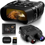 Gthunder Digital Night Vision Goggles Binoculars, Total Darkness Fhd 1080P 32GB. Fixed Price $84.95.