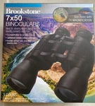 New Brookstone 7 50 Binoculars W/carrying Case Box. Fixed Price $23.00.