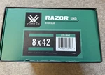 Vortex Razor Uhd 8X 42 Mm Binocular RZB-3101. Fixed Price $1050.00.