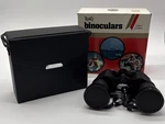 Vintage Binoculars Extra Wide 10X50 Model 4004 With Original Carry Case Traq. Fixed Price $44.00.