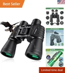20X50 High Powered Waterproof Binoculars - Ideal For Bird Watching & Hunting. Fixed Price $54.00.