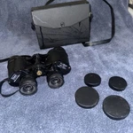 Vintage Sears Binoculars 7X35MM Wide Angle Model 473.25LLL W/ Lens Caps And Case. Fixed Price $30.00.