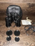 Tasco Vintage Zip 2023 X 50MM Wide Angle Binoculars With Case 367FT/1000YDS. Fixed Price $14.39.