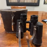 Vintage Wuest Fully Hard Coated 7 X 35 6.5 Deg. Field Binoculars Case. Fixed Price $12.00.