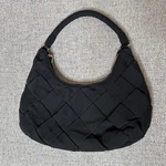 Jason Wu Hobo Shoulder Purse Bag Criss Cross Vista Black Color Half Moon. Fixed Price $39.98.