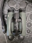Swarovski 8X32 Fieldpro Swarovision Binoculars Green - Excellent W/ Case. Fixed Price $1385.00.