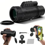 Hd Monocular For Adults High Powered With Phone Adapter, Premium BAK4. Fixed Price $29.26.