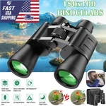 180X100 High Power Military Binoculars Low Night BAK4 Optics Waterproof Camping. Fixed Price $28.21.