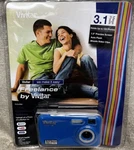 Vivitar Vivicam 38 3.1 Megapixel Digital Camera Blue Shoots Video New Vintage. Fixed Price $21.99.