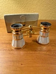 Vintage Opera Glasses Mother Of Pearl With Case Binoculars. Fixed Price $69.99.