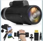 12X55 Hd Monocular Telescope With Smartphone Holder, 2023 Water Proof 42MM. Fixed Price $89.41.