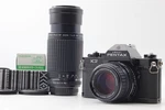 Near Mint : Pentax K2 Slr Smc 50MM F1.4 + 80-200MM Bonus Video Tested Japan. Fixed Price $199.99.
