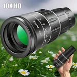 16X52 Monocular Zoom Dual Focus Rubber Armored Telescope For Hunting / Camping. Fixed Price $12.47.