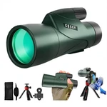 12X55 Hd Monocular Telescope With BAK4 Prism & Fmc Lens Lightweight Adapter. Fixed Price $109.49.