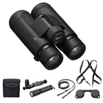 Nikon Prostaff P7 10X42 Binoculars With Lens Pen, Waith Harness, & Flashlight. Fixed Price $226.95.
