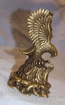 Eagle Antique Solid Brass Gold Lustre Vintage Bird Americana 1776 2026 Usa. Fixed Price $26.86.