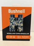 Bushnell Woodland Camo Binoculars 10X42MM New Box. Fixed Price $45.00.