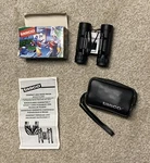 Tasco 168RB 10X25MM Compact Rubber Armored Binoculars W/ Case & Box. Fixed Price $15.95.