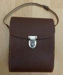 Vtg Leather Case For Binoculars Agfa 8X30, Size 17 13 CM/6.7 5.1 In, Germany. Fixed Price $29.00.