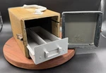 Zephyr Vintage Slide Carrying Case 35MM Film With Tray 100 Capacity. Fixed Price $28.00.