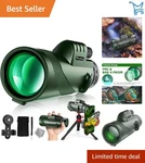 40X60 Monocular Telescope High Power Waterproof Bird Watching Travel. Fixed Price $45.98.