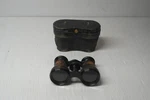 Vintage Lemaire Fabt Opera Glasses / Binoculars - Painted Brass & Leather. Fixed Price $65.00.