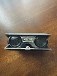 Vntg Mid Cen Vida Vue Empire Made Folding Pocket Opera Binoculars Black/silver. Fixed Price $11.86.