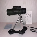 Pankoo 40X60 Monocular High Power Scope With Smartphone Tripod New. Fixed Price $32.39.