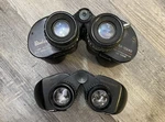 Vintage Binoculars Lot Japan 7X35 Wide Angle Discoverer Amber Optics. Fixed Price $29.99.