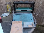 Md Coleman #523 Field Stove Case/shield/papers Exc Cond Usa NICE1. Fixed Price $375.00.